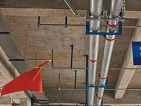 图们管廊支架的安装方法